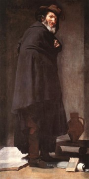 portrait autoportrait portr��t Ölbilder verkaufen - Menippus Porträt Diego Velázquez